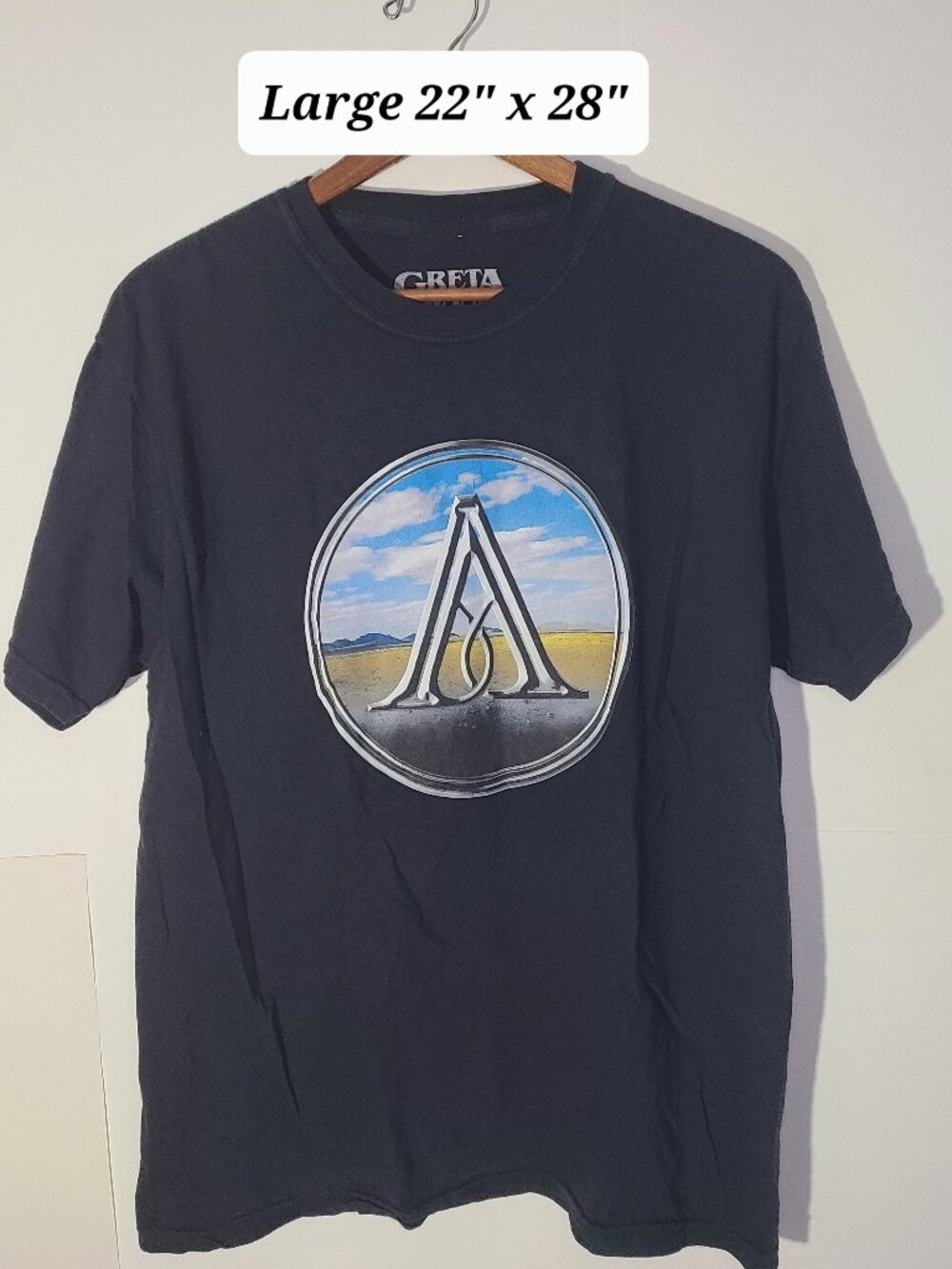 Greta Van Fleet Starcatcher World Tour Large Black T-Shirt